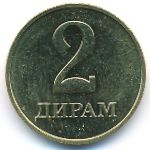 Таджикистан, 2 дирама (2019 г.)