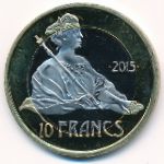 Ла-Дезирад, 10 франков (2015 г.)