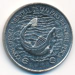 Uruguay, 20 nuevos pesos, 1984
