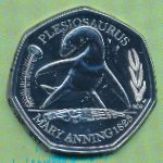 Great Britain, 50 пенсов (2021 г.)