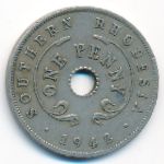 Southern Rhodesia, 1 penny, 1942