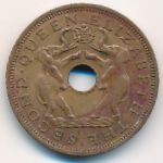 Rhodesia and Nyasaland, 1 penny, 1962