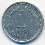 Аргентина, 1 песо (1957 г.)
