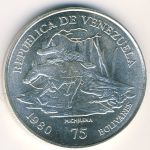 Венесуэла, 75 боливар (1980 г.)
