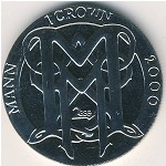 Остров Мэн, 1 крона (2000 г.)