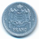 Monaco, 1 franc, 1943