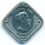 Нидерланды., 5 центов (1975 г.)