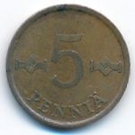 Финляндия, 5 пенни (1966 г.)