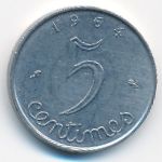 France, 5 сентим (1964 г.)