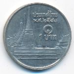 Thailand, 1 baht, 2000