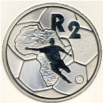 South Africa, 2 rand, 1996