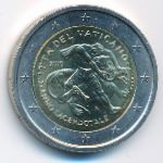 Ватикан, 2 евро (2010 г.)