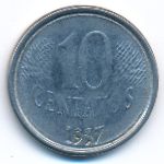 Brazil, 10 centavos, 1997