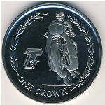 Isle of Man, 1 crown, 2005