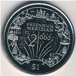 Liberia, 1 dollar, 2000