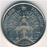 France, 1 franc, 1995