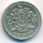 Великобритания, 1 фунт (1993 г.)