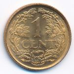 Antilles, 1 cent, 1963