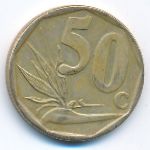 South Africa, 50 cents, 2013