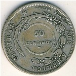 Costa Rica, 50 centimos, 1923