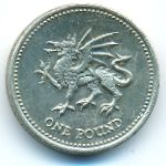 Великобритания, 1 фунт (1995 г.)