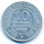 , 10/100 gutschriftsmarke, 1923
