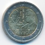 Люксембург, 2 евро (2018 г.)