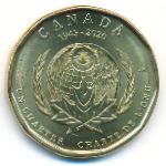 Канада, 1 доллар (2020 г.)