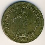 Evreux, 1 франк, 1922