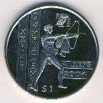 Sierra Leone, 1 dollar, 2003–2004