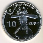 Spain, 10 euro, 2009