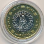 Гибралтар., 1 евро (2003 г.)