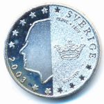 Швеция., 10 евроцентов (2003 г.)