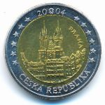 Чехия., 2 евро (2004 г.)