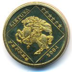 Литва., 10 евроцентов (2004 г.)