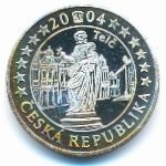 Чехия., 5 евроцентов (2004 г.)