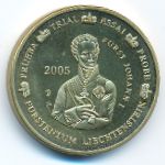 Лихтенштейн., 20 евроцентов (2005 г.)