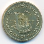 Остров Мэн., 20 евроцентов (2003 г.)