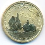 Australia, 1 dollar, 2011