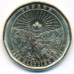 Канада, 1 доллар (2021 г.)