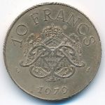 Monaco, 10 francs, 1979