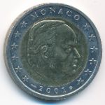 Monaco, 2 euro, 2001