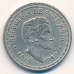 Colombia, 20 centavos, 1960