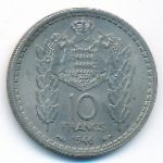 Monaco, 10 francs, 1946