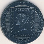 Isle of Man, 1 crown, 1990