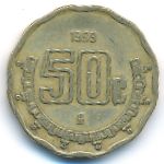 Мексика, 50 сентаво (1999 г.)