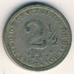 Panama, 2 1/2 centesimos, 1907