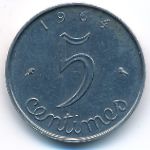 France, 5 сентим (1964 г.)