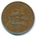 ЮАР, 1 пенни (1931–1936 г.)