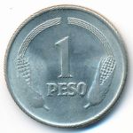 Colombia, 1 peso, 1976–1981
